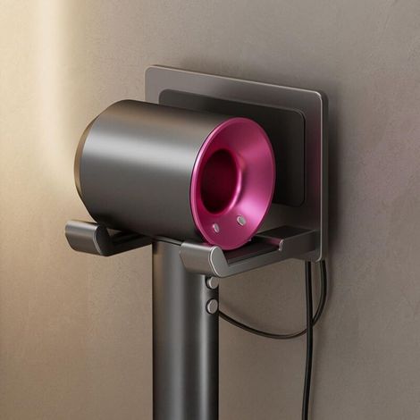 Selbstklebende Wandhalterung Für Dyson Haartrockner, Kein Bohren Erforderlich, Badezimmerhaken.