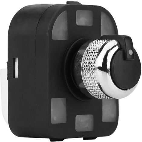 Schalterknopf Für Außenspiegel, Schwarz/chrom, Für Audi A2, A3, A4, A6, Teilenummer 4f0 959 565