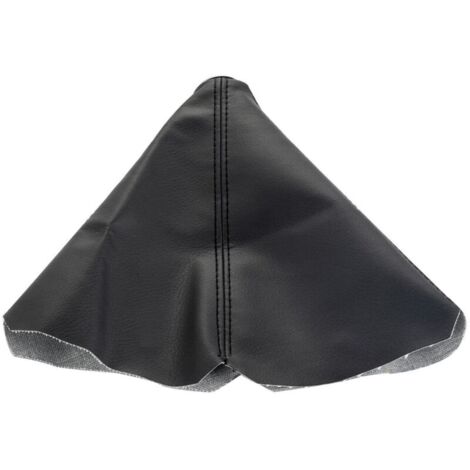 Pu-leder-getriebeschaltheberhülle In Schwarz Für Autos, Staubdichte Schalthebelknopfhülle, Antistatische Und Rutschfeste Handbremsenhülle Für Autos (schwarz)