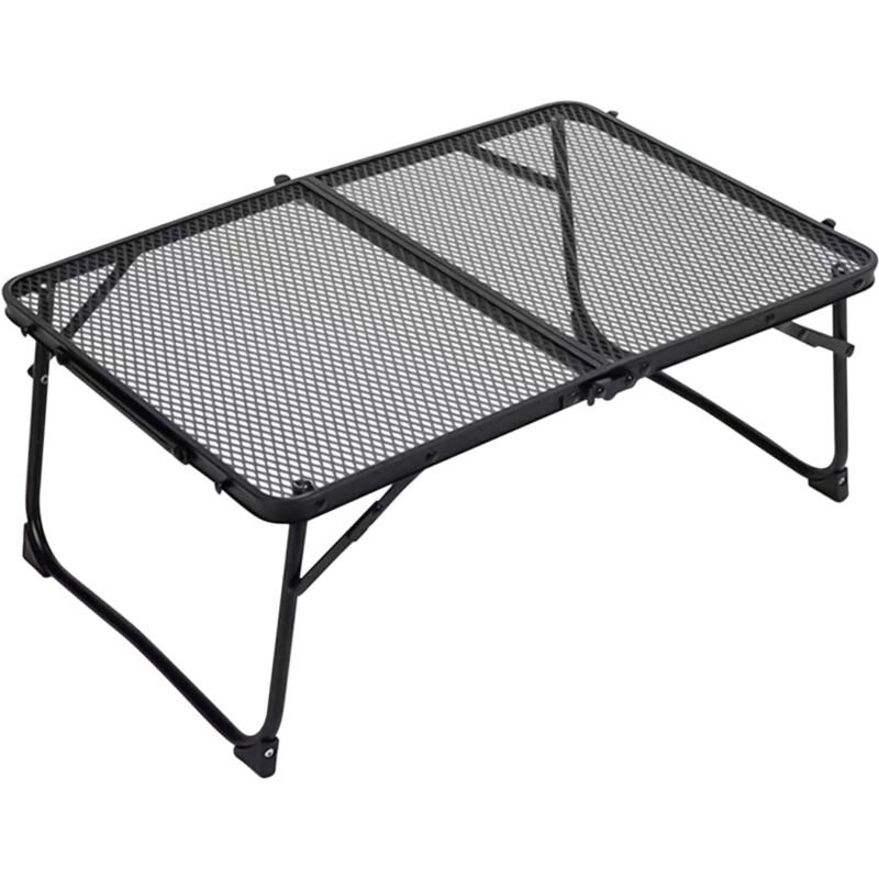 Klappbarer Picknicktisch Mit Netzgestell, 60 X 40 Cm, Tragbarer Outdoor-tisch Zum Angeln, Für Terrasse, Grillen, Reisen, Garten, Auto Und Camping.