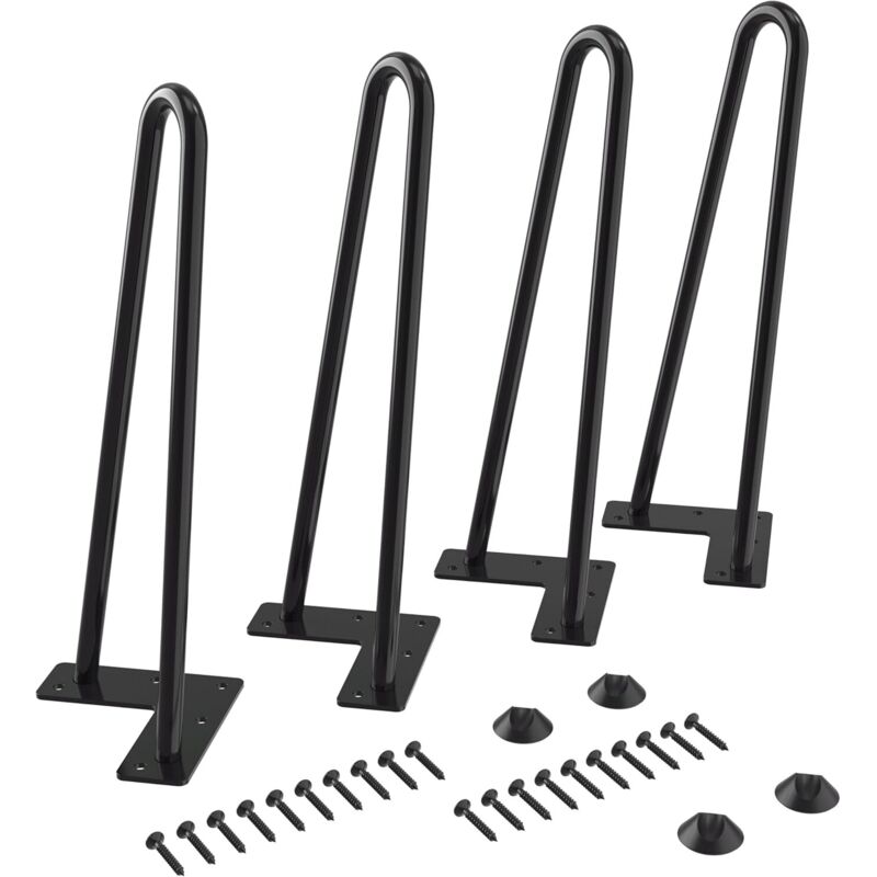 Metallbeine Für Couchtische, 4 Stück, 30 Cm, Durchmesser 9 Mm, Für Möbel, Für Esstische, Schränke Oder Kleiderschränke.