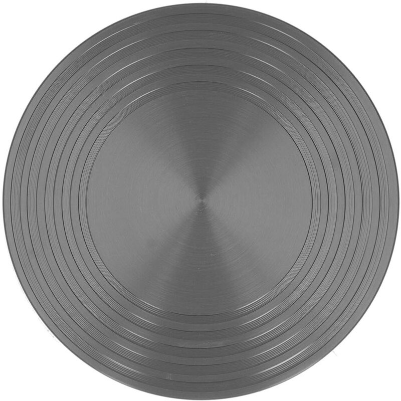 28 Cm Großer Wärmeverteiler Aus Aluminiumlegierung, Wärmeleitende Platte Für Gasherde, Runde Und Rutschfeste Schnellauftauschale Zum Schutz Von Küchenutensilien.