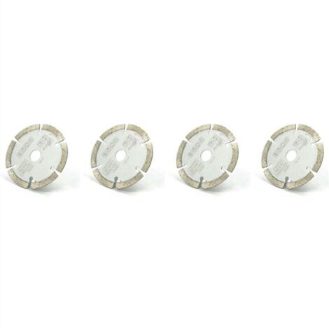 4 Diamantsägeblätter, 85 Mm Durchmesser, 15 Mm Bohrung, Zum Schneiden Harter Materialien