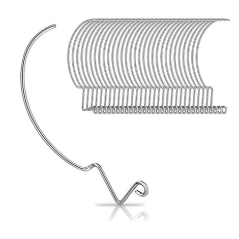 Set Mit 50 Robusten Haken Zum Aufhängen Von Bildern An Wänden Und Trockenbauwänden.
