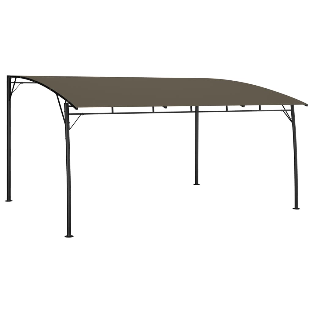 Garten-sonnenschutz 4x3x2,55 M Taupe