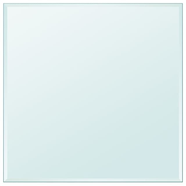 Tischplatte Aus Gehärtetem Glas Quadratisch 700x700 Mm