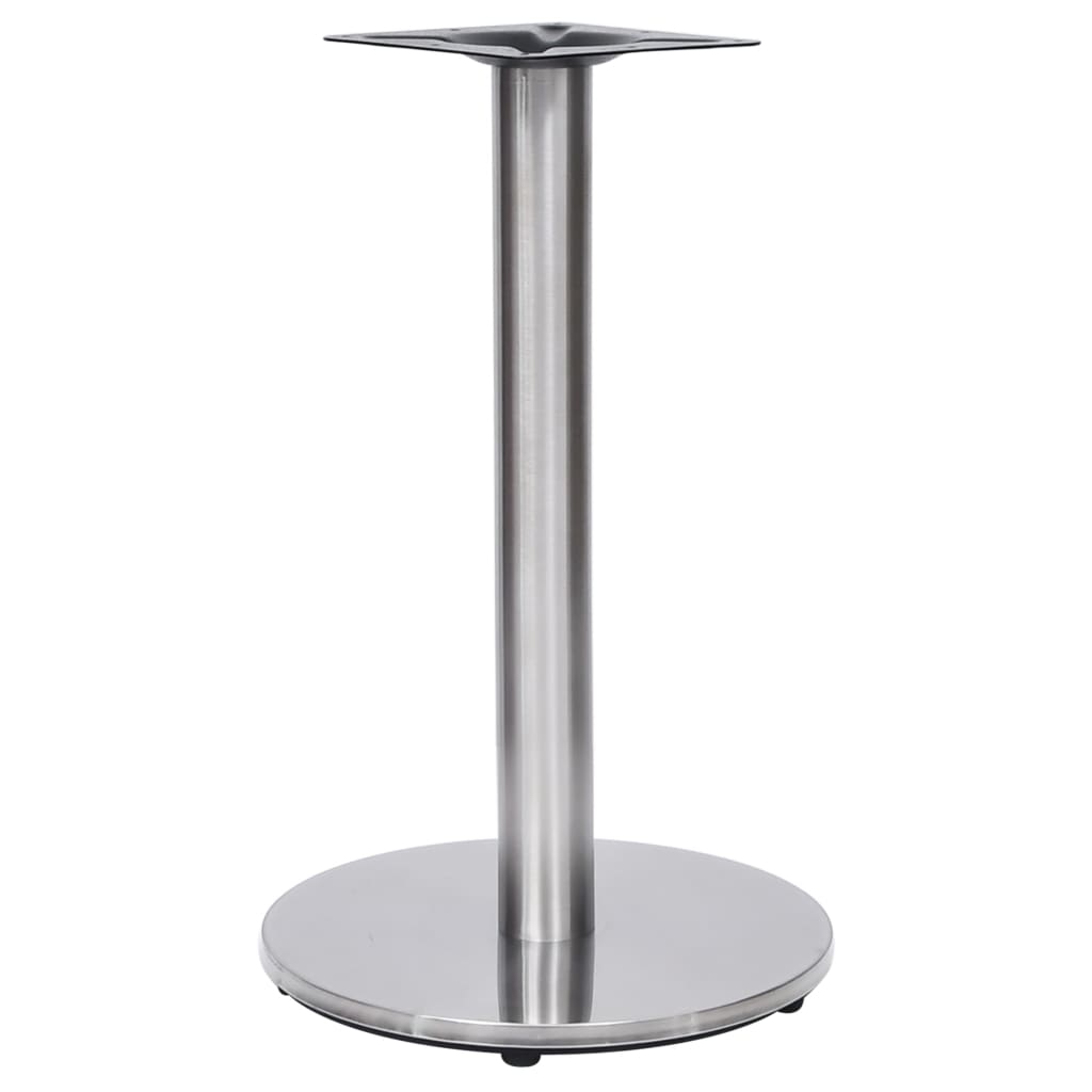 Bistrotisch-gestell Silbern Ø45x72 Cm Edelstahl