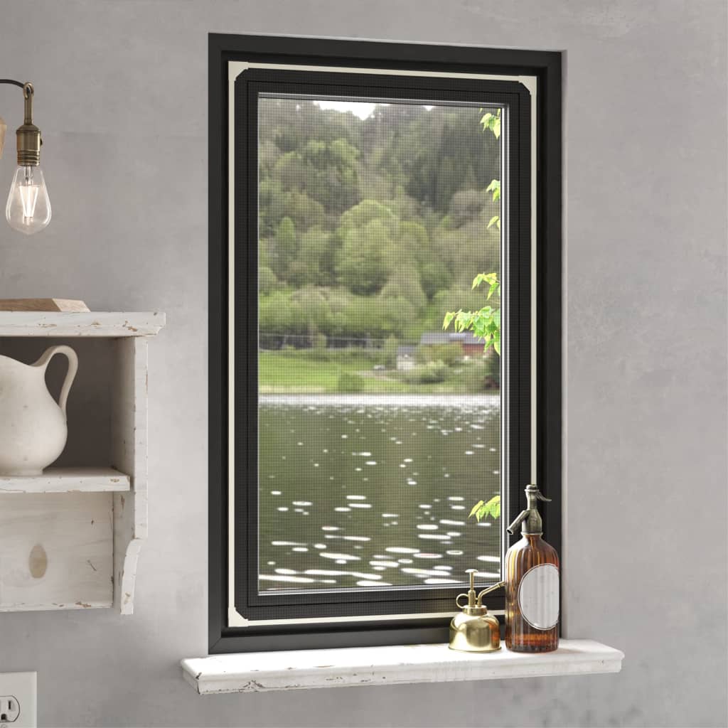 Magnet-insektenschutz Für Fenster Weiß 80x140 Cm