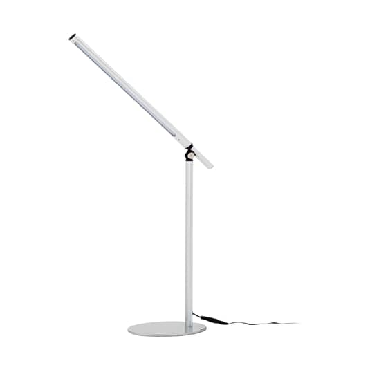[neuwertig] B-ware Lindby Led Tischlampe Tischlampe Lampe Leuchte Stahler Kolja In Silbergrau