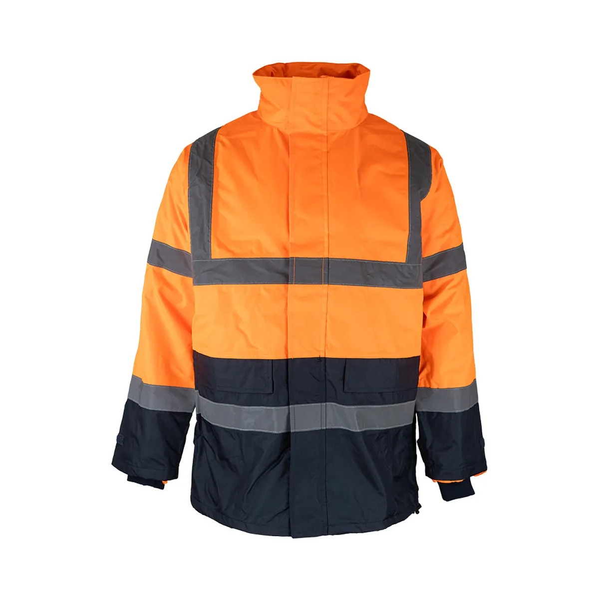 Lma - 4 In 1 Warnschutzparka T6 Xxl Orange / Marine – 5002 T2/s