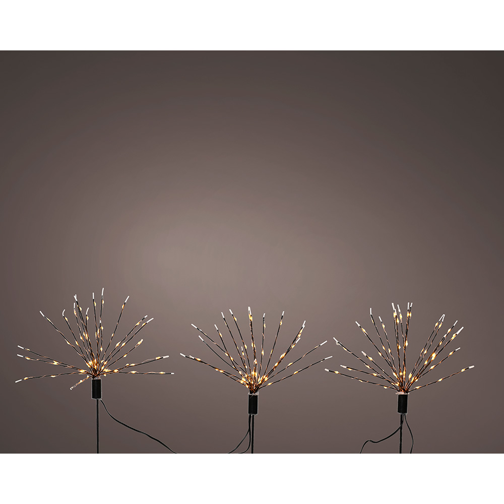 Lumineo Microled Feuerwerkslichter Schwarz 180 Leds