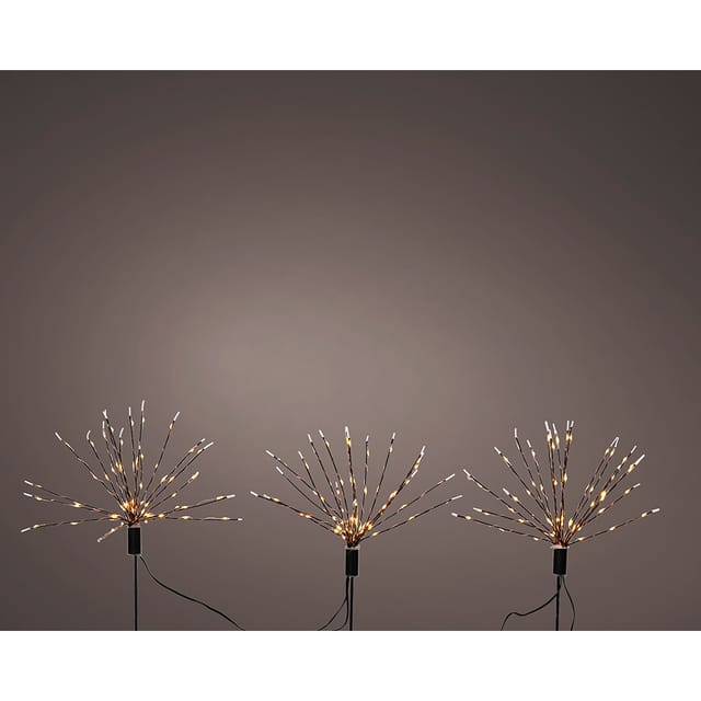 Lumineo Microled Feuerwerkslichter Schwarz 180 Leds
