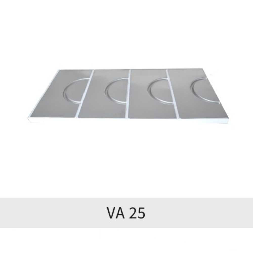 Umlenkplatte Für Trockenbauelement Alu, Verlegeabstand 25 Cm, Eps 035 Deo Dh, 1.000 X 500 X 30, 10 Stück, Mc10000077