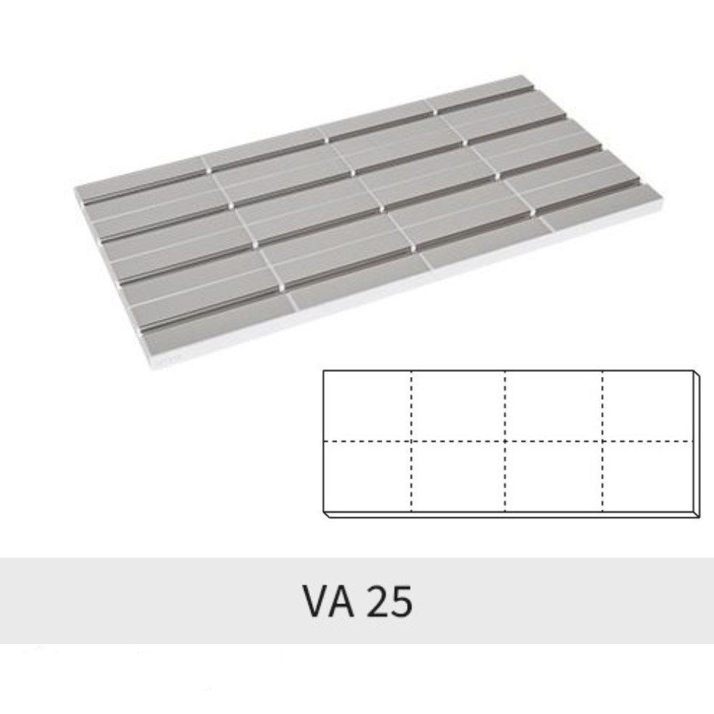 Trockenbauelement Alu Eps 035 Deo Dh, Verlegeabstand 25 Cm, 1.000 X 500 X 30 Mm, 10 Stück, Mc10000075