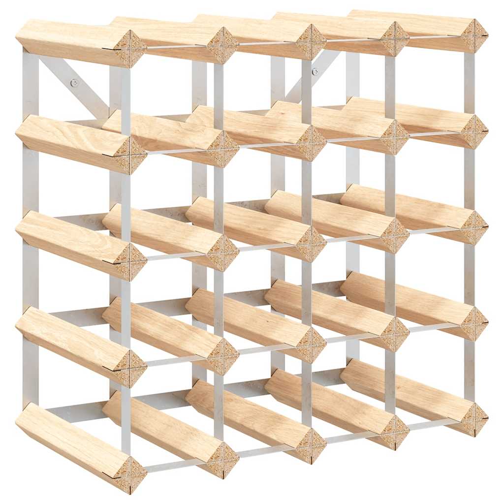 Maison Exclusive - Weinregal Für 20 Flaschen Massivholz Kiefer