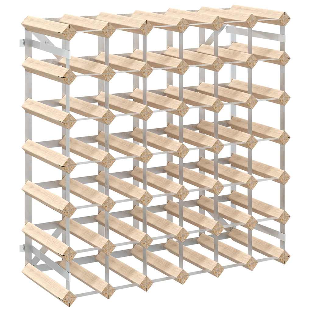 Maison Exclusive - Weinregal Für 42 Flaschen Massivholz Kiefer