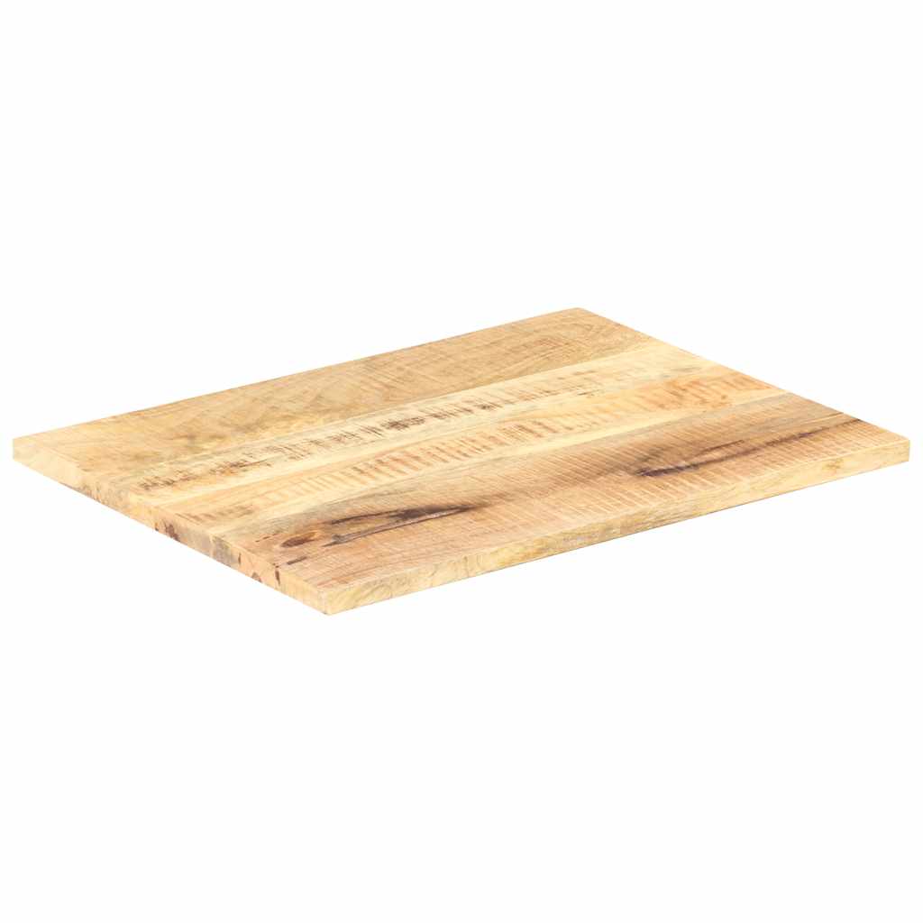 Maison Exclusive - Tischplatte Massivholz Mango 25-27 Mm 80x70 Cm
