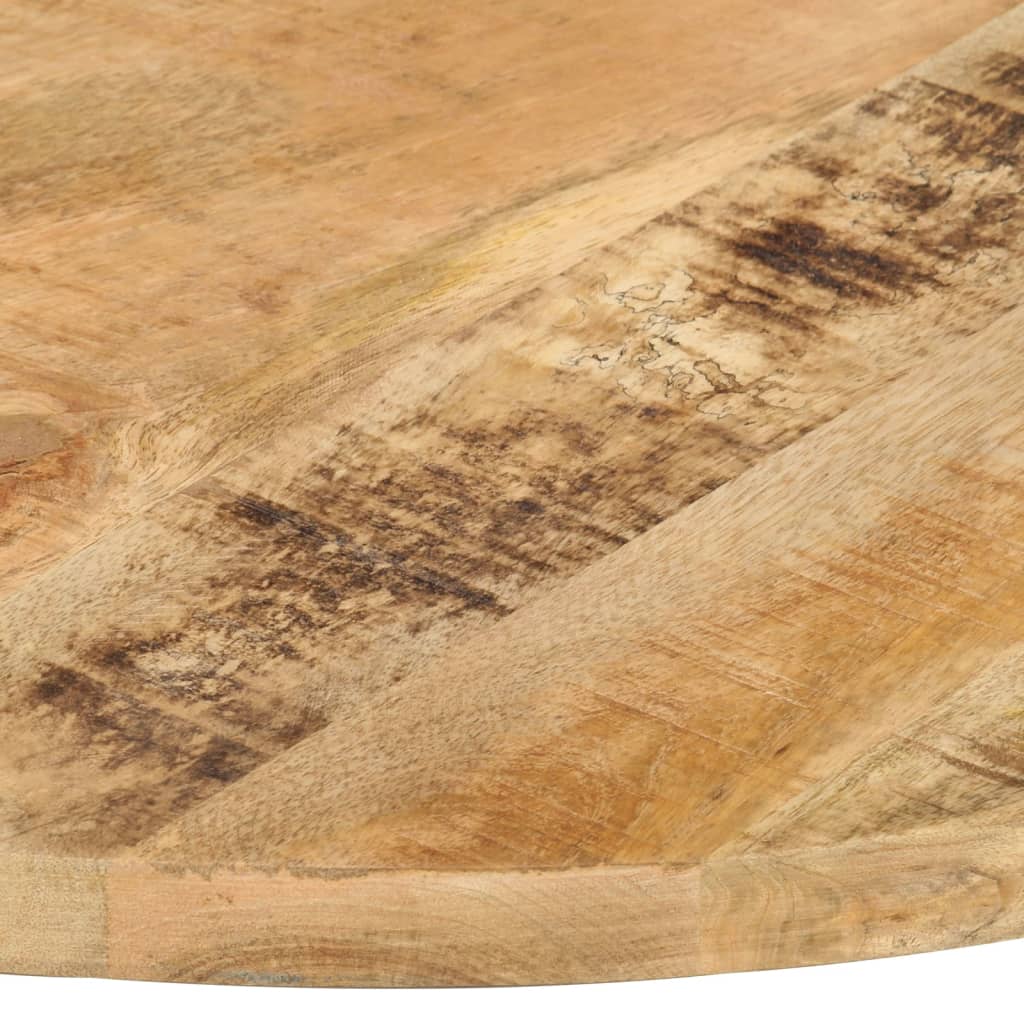 Maison Exclusive - Tischplatte Massivholz Mango Rund 25-27 Mm 70