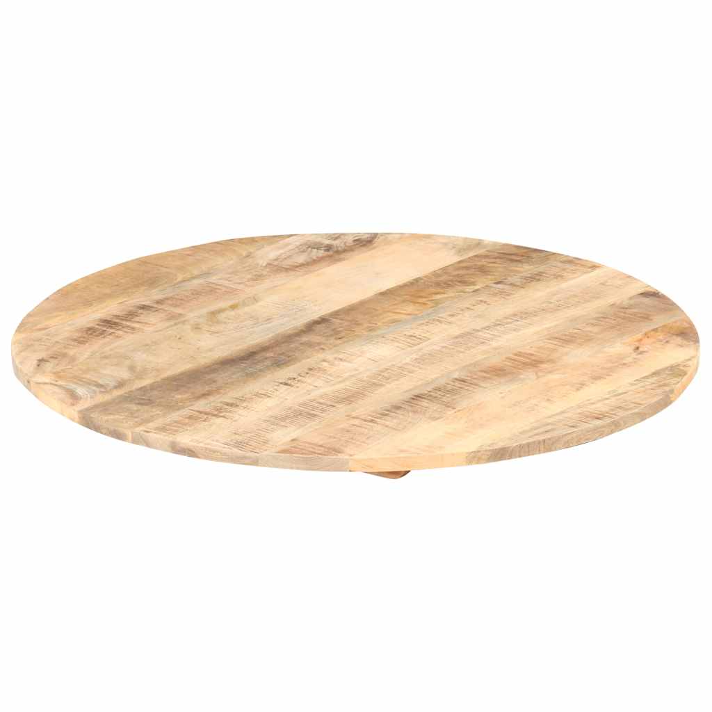 Maison Exclusive - Tischplatte Massivholz Mango Rund 15-16 Mm 60