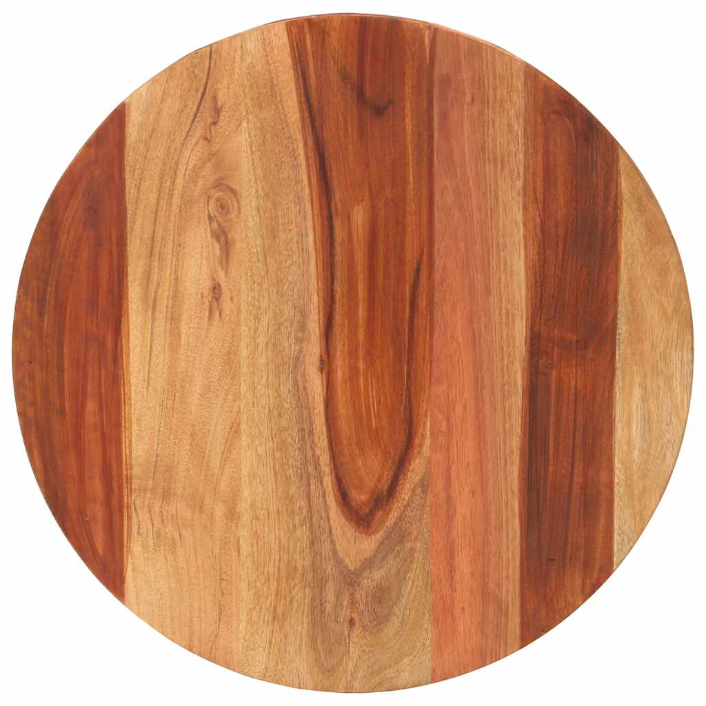 Maison Exclusive - Tischplatte Massivholz Akazie Rund 15-16 Mm 50