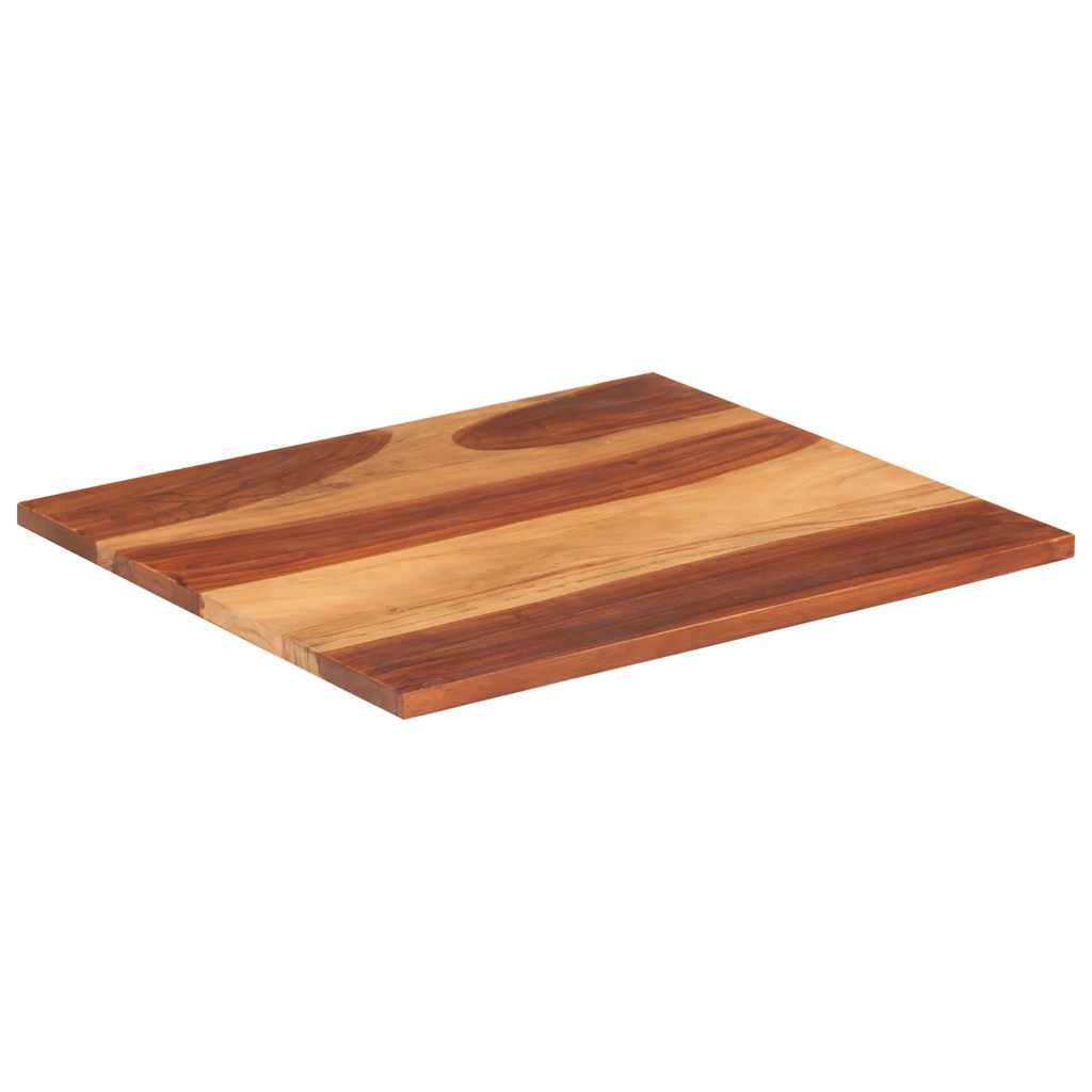 Maison Exclusive - Tischplatte Massivholz Akazie 25-27 Mm 70x80 C
