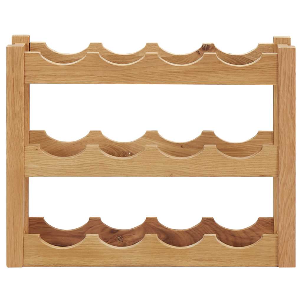 Maison Exclusive - Weinregal Für 12 Flaschen 47 X 21 X 36 Cm Eich
