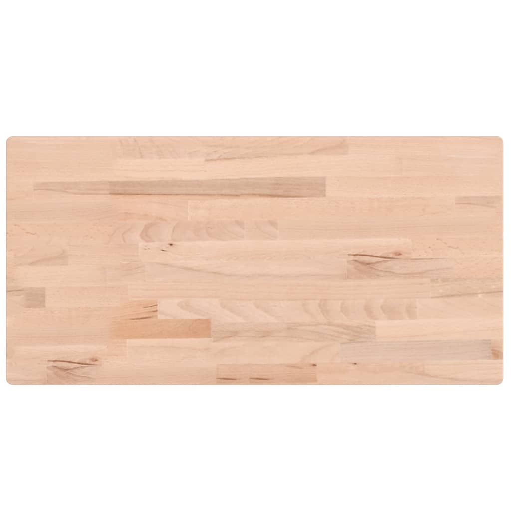 Maison Exclusive - Tischplatte 100x50x1,5 Cm Rechteckig Massivhol