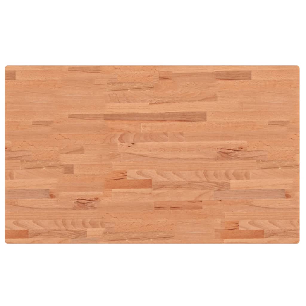 Maison Exclusive - Tischplatte 100x60x2,5 Cm Rechteckig Massivhol