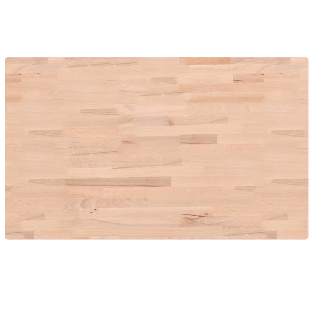 Maison Exclusive - Tischplatte 100x60x4 Cm Rechteckig Massivholz