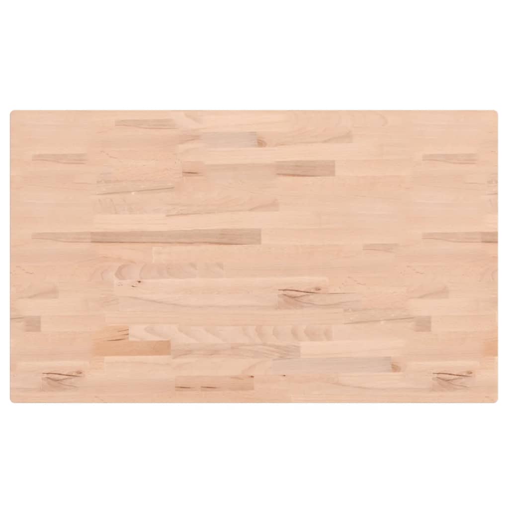 Maison Exclusive - Tischplatte 100x60x1,5 Cm Rechteckig Massivhol