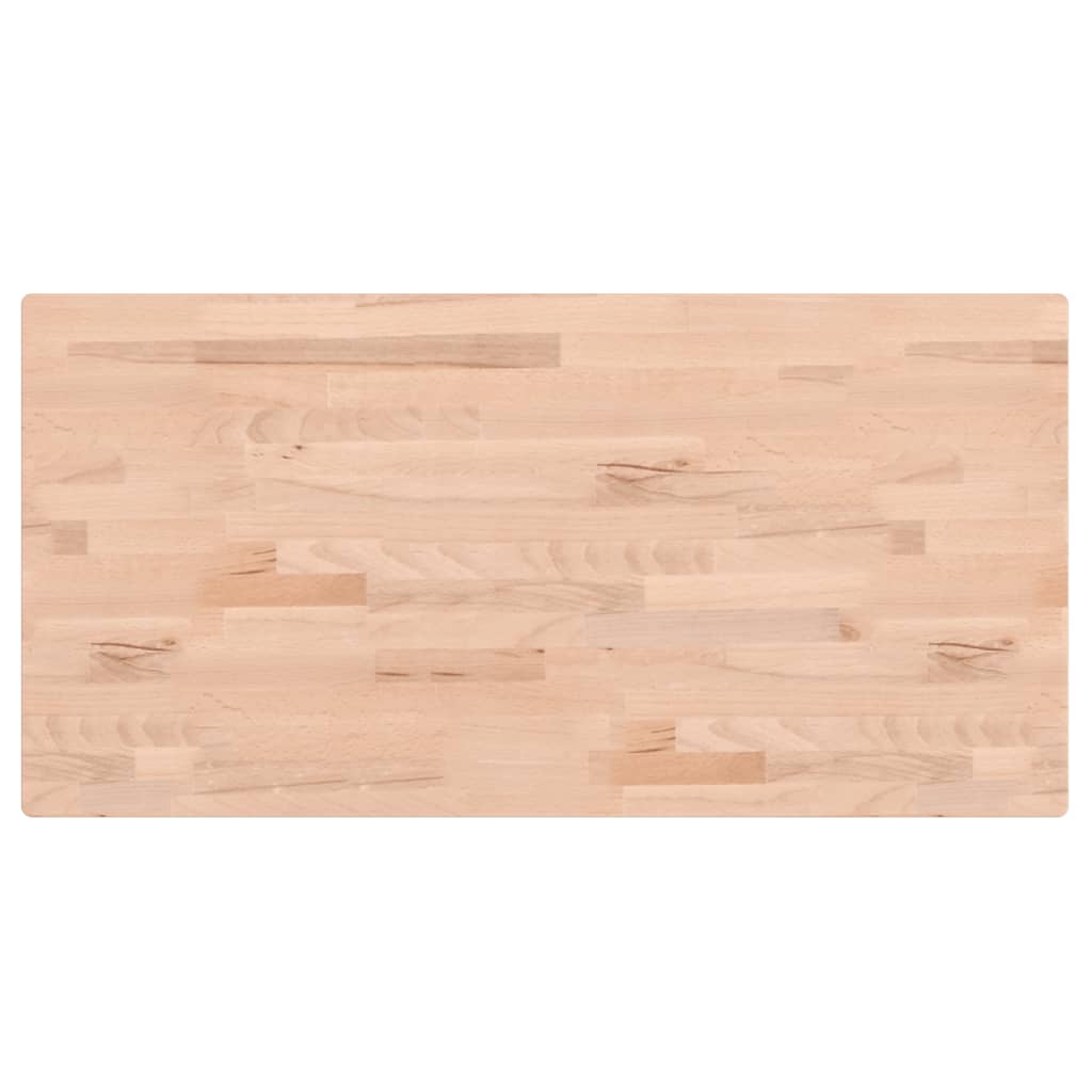 Maison Exclusive - Tischplatte 80x40x1,5 Cm Rechteckig Massivholz