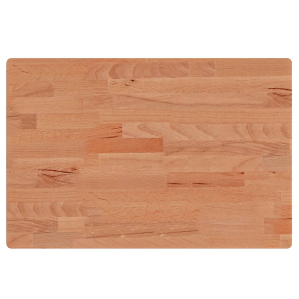 Maison Exclusive - Tischplatte 60x40x1,5 Cm Rechteckig Massivholz