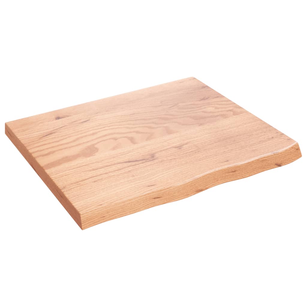 Maison Exclusive - Tischplatte Hellbraun 60x50x2 Cm Massivholz Ei