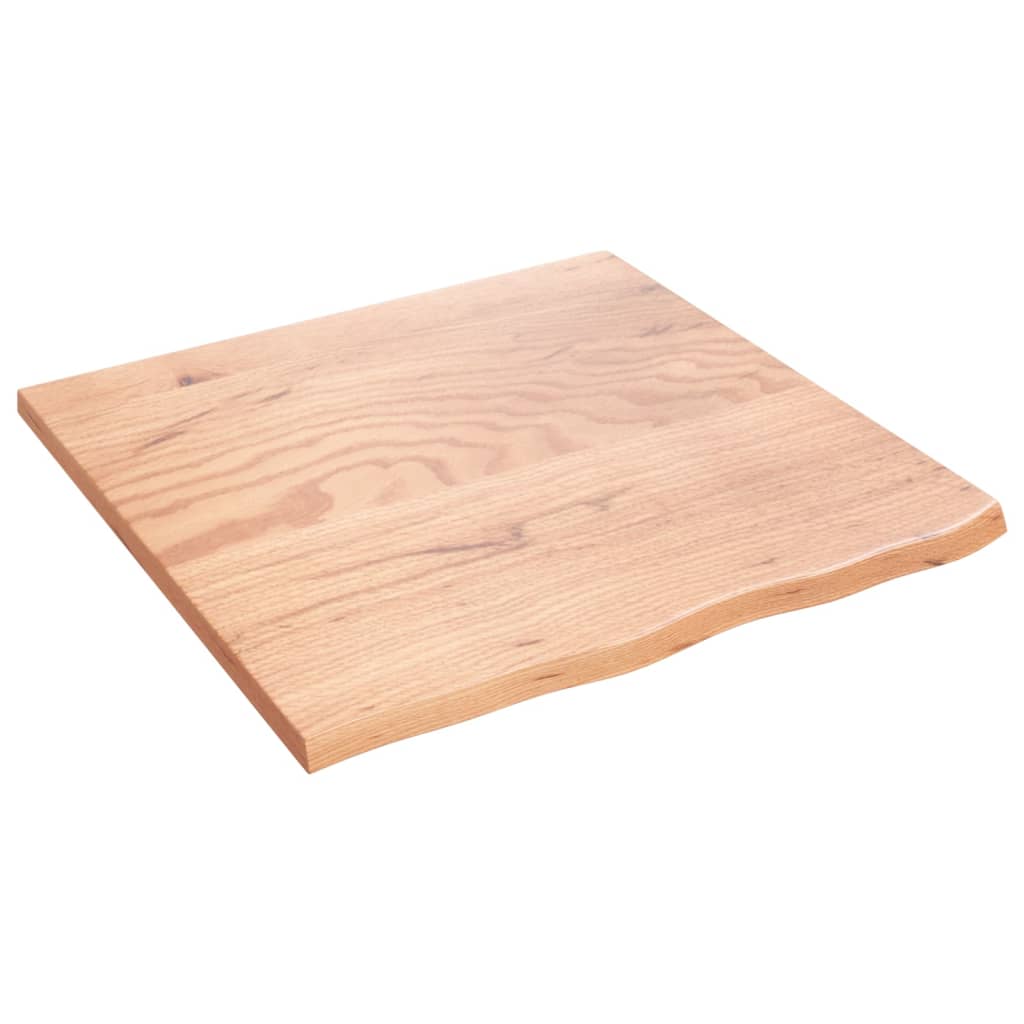 Maison Exclusive - Tischplatte Hellbraun 60x60x2 Cm Massivholz Ei
