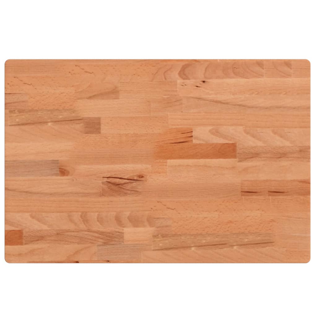 Maison Exclusive - Tischplatte 60x40x4 Cm Rechteckig Massivholz B