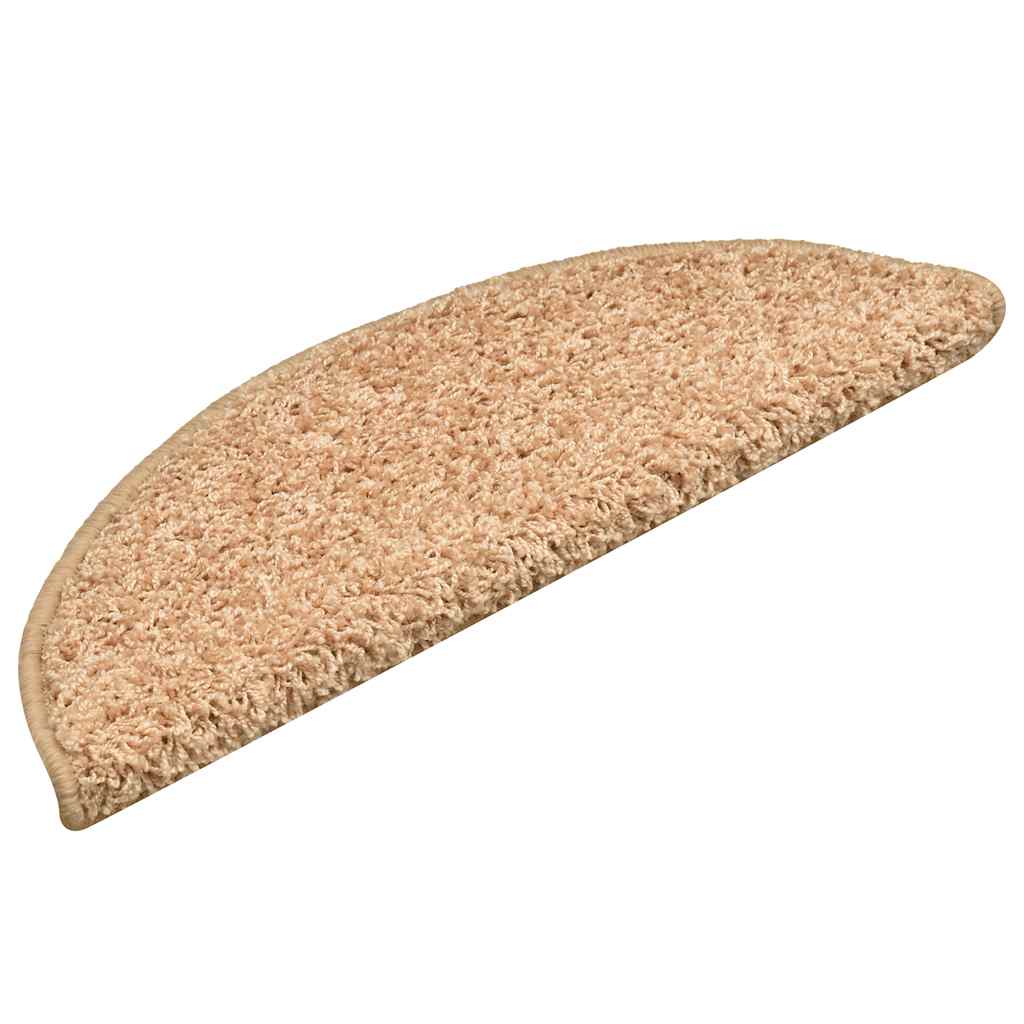 Maison Exclusive - Stufenmatten 30 Stk. 56x17x3 Cm Gold Halbrund