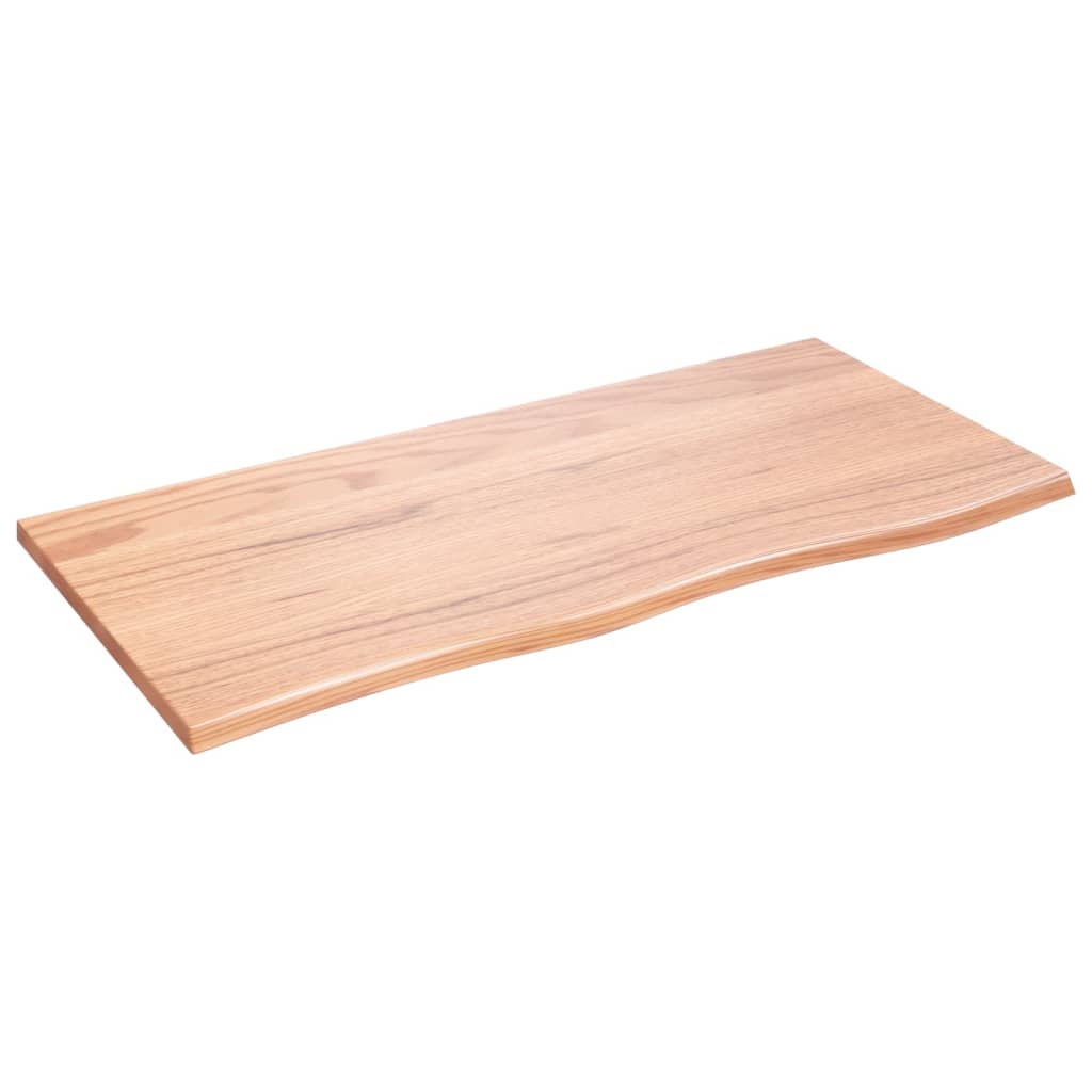 Maison Exclusive - Tischplatte Hellbraun 100x50x2 Cm Massivholz E