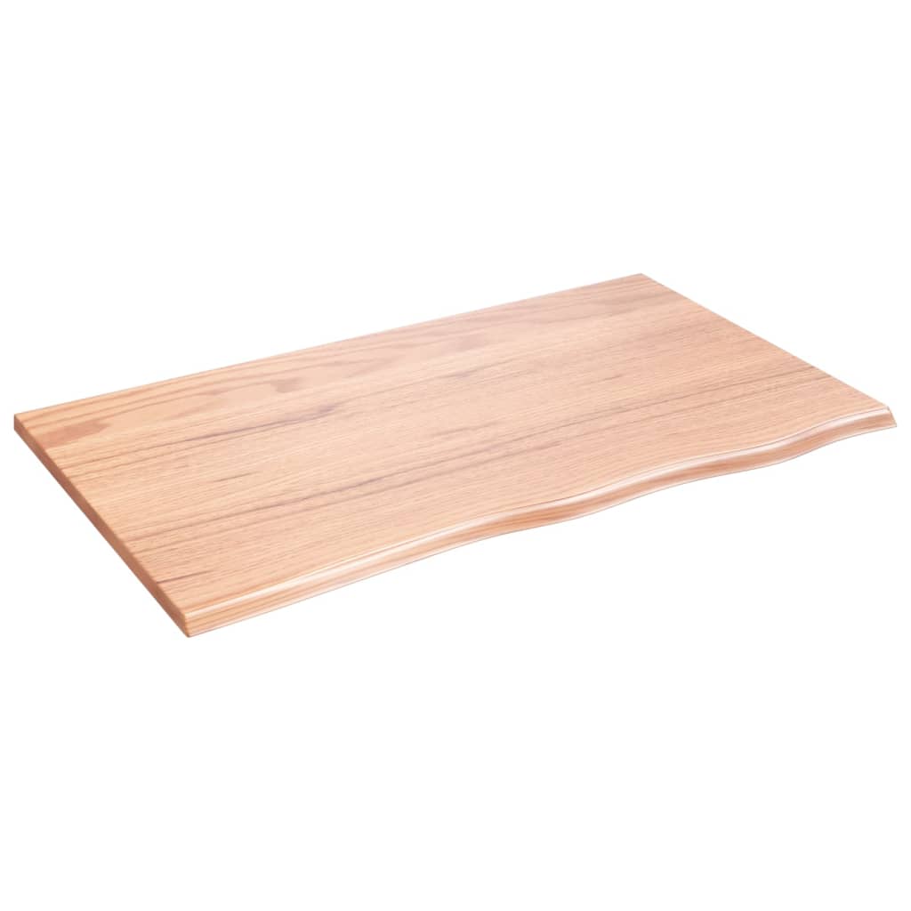 Maison Exclusive - Tischplatte Hellbraun 100x60x2 Cm Massivholz E