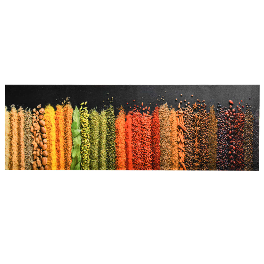 Maison Exclusive - Küchenbodenmatte Waschbar Gewürze 60x180 Cm