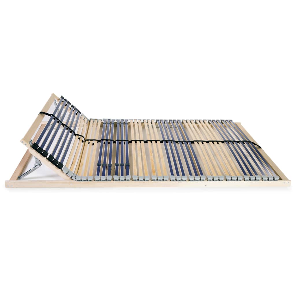 Maison Exclusive - Lattenrost Mit 42 Latten 7 Zonen 140x200 Cm