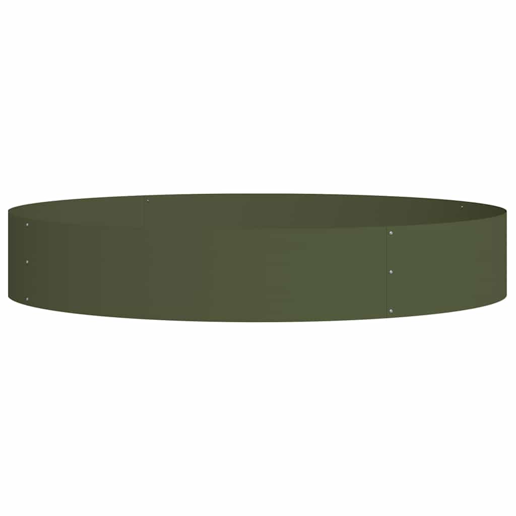 Maison Exclusive - Pflanzenring Olive Grün 120 X 120 X 20 Cm Kalt