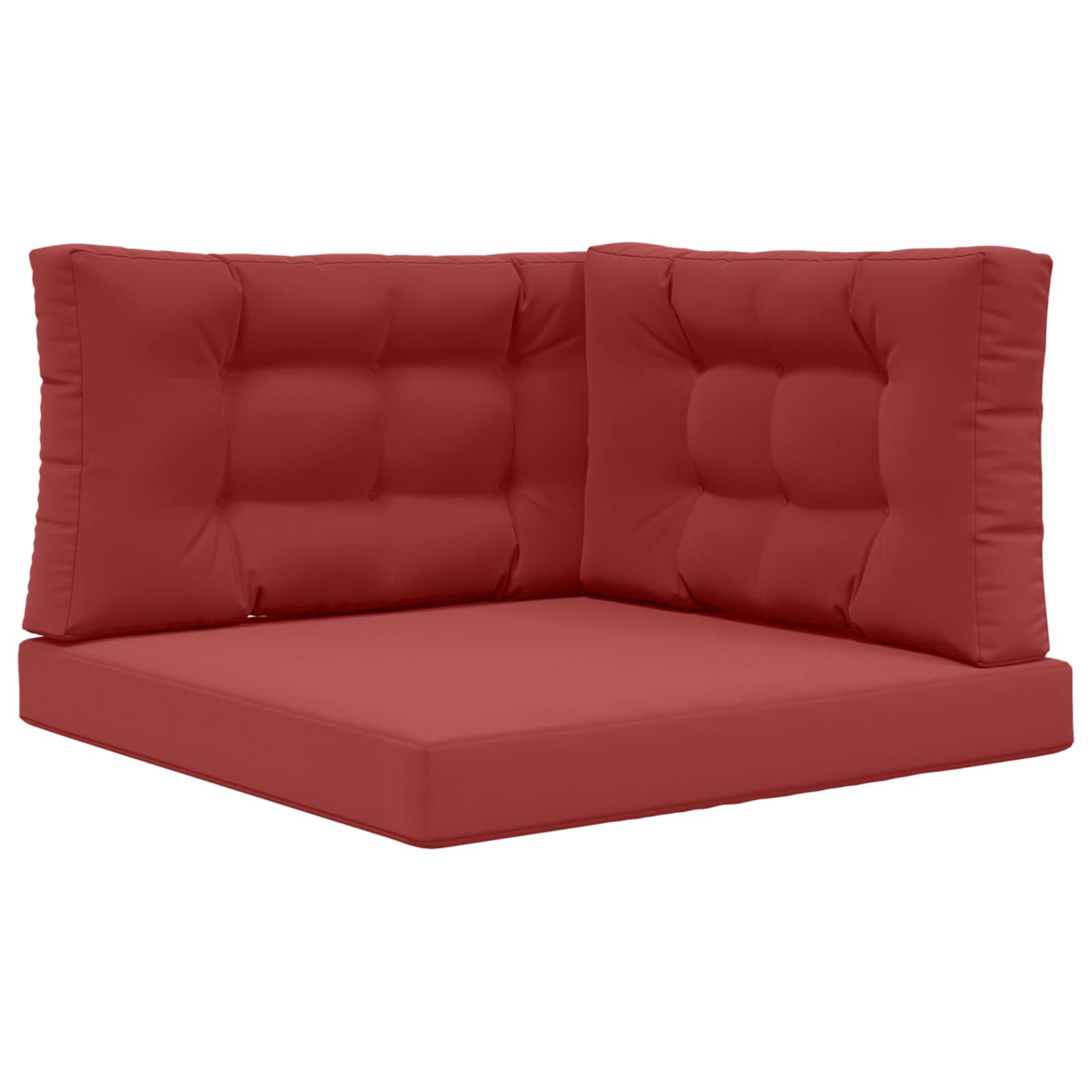 Maison Exclusive - Sofakissen Für Draußen Polyester Weinrot 80 X