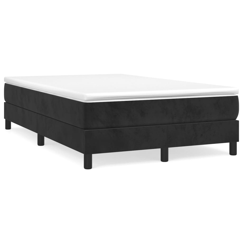 Maison Exclusive - Boxspringbettgestell Schwarz 120x200 Cm Samt