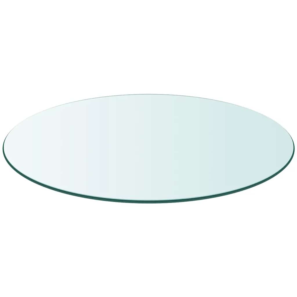 Maison Exclusive - Tischplatte Aus Gehärtetem Glas Rund 900 Mm