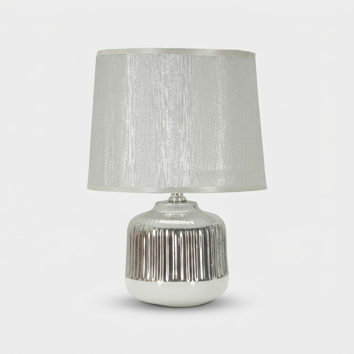 Keramik-tischlampe Mit Lampenschirm Lucina