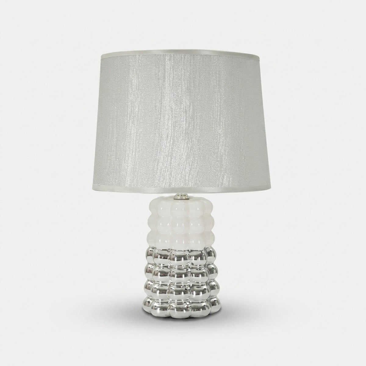 Tischlampe Aus Keramik Und Stoff Lace