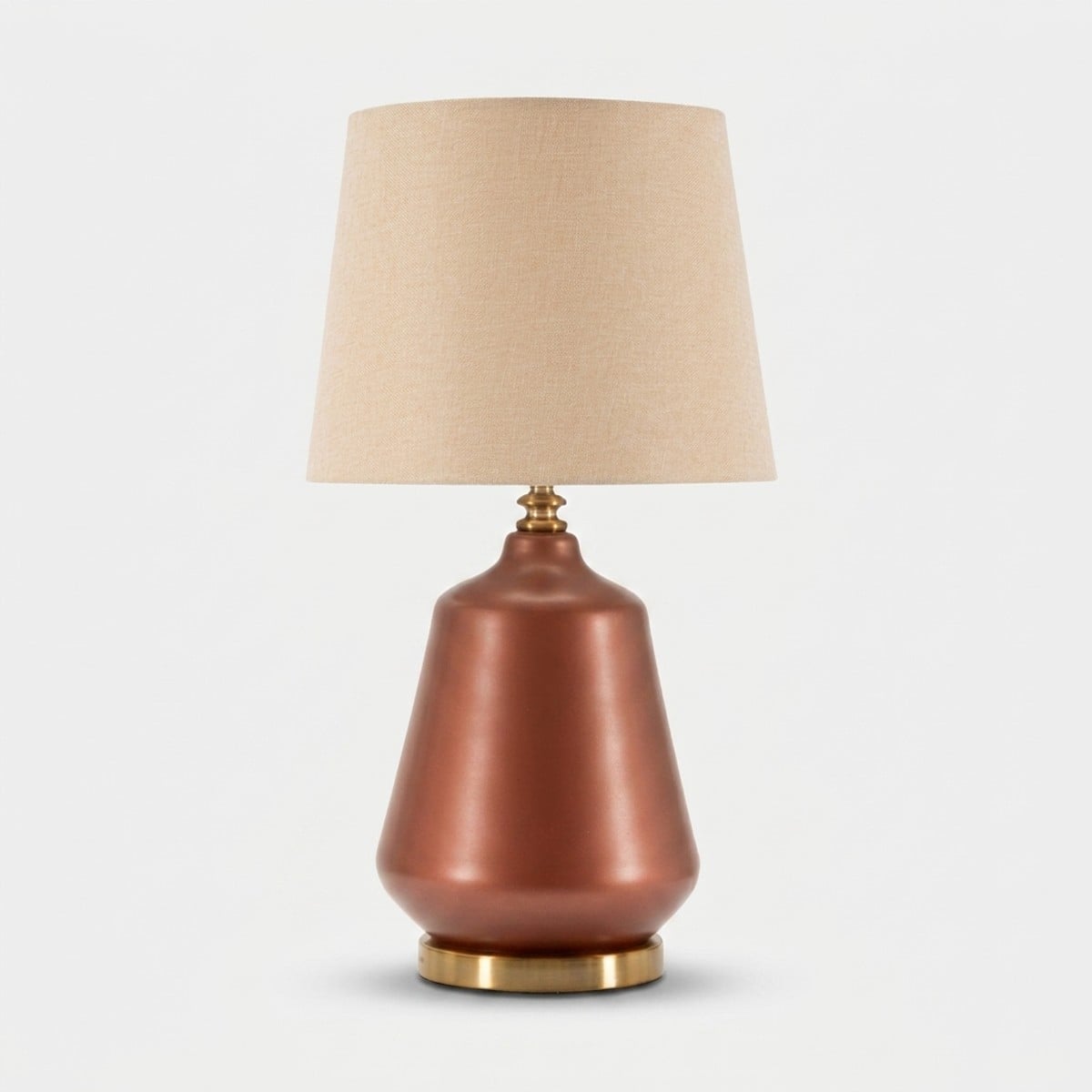 Tischlampe Aus Glas Und Stoff Rosenthal C