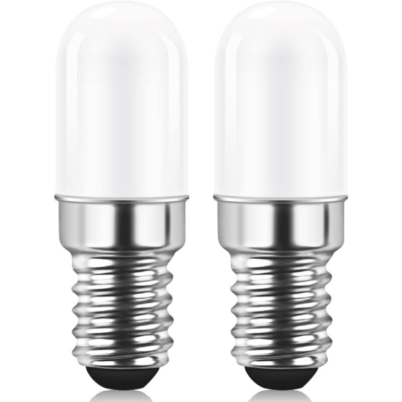 E14 Led Lampe Für Kühlschrank, 1,5w Entspricht 15w, Warmweiß 3000k, Lampe Für Kühlschrank, Salzlampe, Nähmaschine, Nicht Dimmbar, 2er-pack