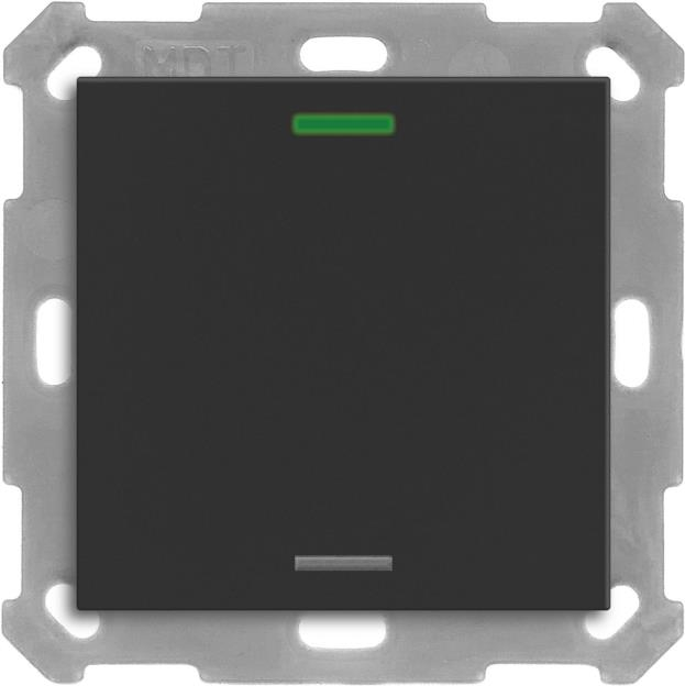 Schalter Mdt Be-tal550106.01 Rgbw Matt Schwarz 5x8x11 Cm