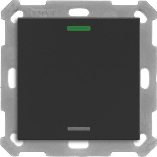 Schalter Mdt Be-tal550106.01 Rgbw Matt Schwarz 5x8x11 Cm